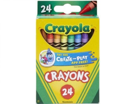 Crayola Crayons 24 Colors 4 Packs