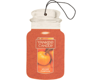 Yankee Candle Car Freshener, Spiced Pumpkin