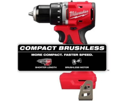 Milwaukee Electric M18 Compact Brushless 1/2 Inch Drill/Driver