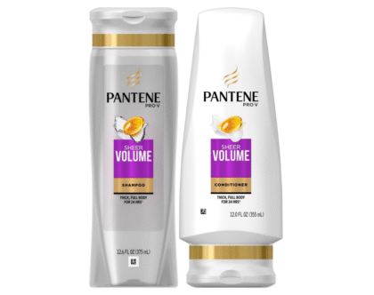 Pantene Pro-V Sheer Volume, Shampoo and Conditioner DUO Set 12.6 Oz