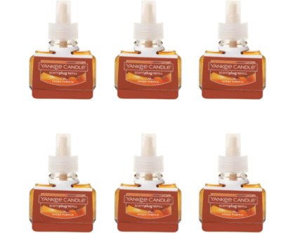 Yankee Candle Scent Plug Refill, Spiced Pumpkin (Pack of 6)