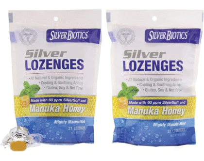 American Biotech Labs Silver Biotics Silver Lozenges (2 Pack)
