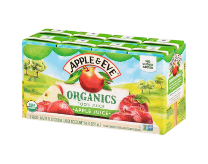 Apple & Eve Organics, Apple Juice, 6.75 fl oz, 8 Count