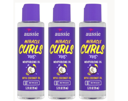 Aussie Miracle Curls Defining Oil Hair Treatment (3 Pack)