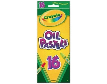 Crayola Oil Pastels, 16-Color Set
