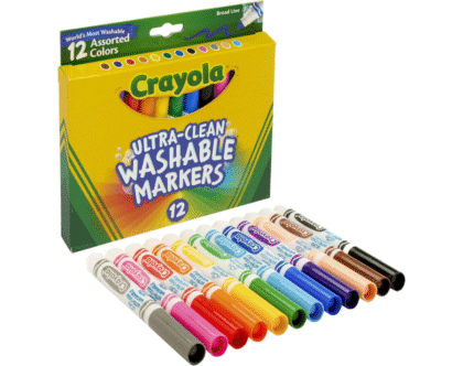 Crayola Washable Broad Line Markers (12 Count)