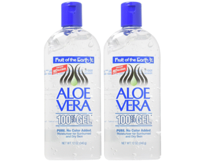 Fruit Of the Earth, Aloe Vera Gel,12 Oz (2 Packs)