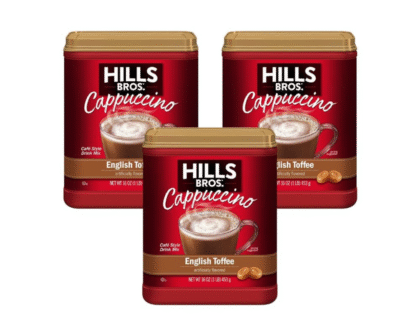 Hills Bros. Flavor Coffee, English Toffee 16 Oz (3 Pack)