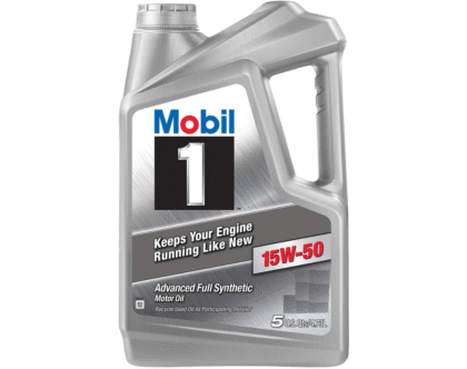 Mobil 1 15W-50 Advanced Full Synthetic Motor Oil 5 qts