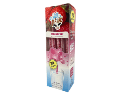 Milk Magic Strawberry Milk Straws, Milk Flavoring Straws