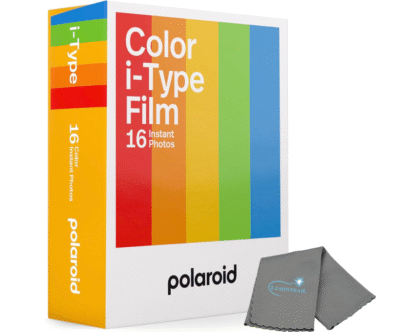 Polaroid Instant Color Film for i-Type Cameras 2 Pack, 16 Instant Photos Bundle with a Cleaning Cloth