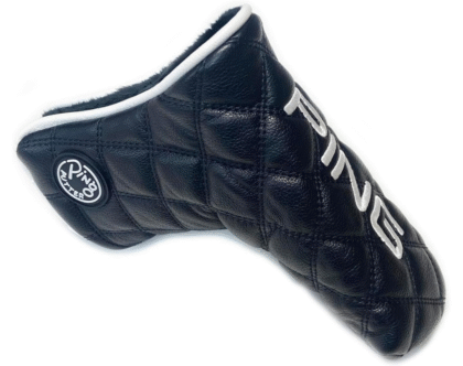 Ping Universal Quilted Premium Leather Black Putter Headcover