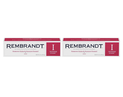 Rembrandt Intense Stain Removal Toothpaste 3.52 Oz (Pack of 2)