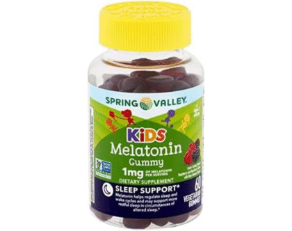 Spring Valley Vegetarian Melatonin Gummies for Kids, Sleep Support 60 Ct