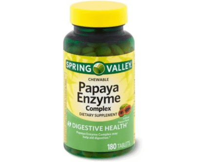 Spring Valley Spring Valley Papaya Enzyme Complex Tablets 180 Count (2 Pack)