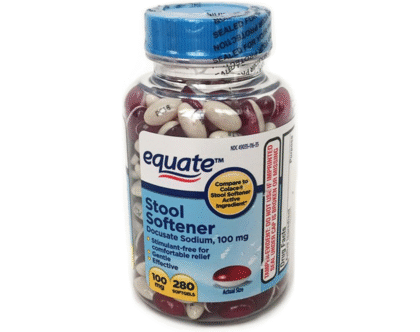 Equate Stool Softener Softgels 100 mg